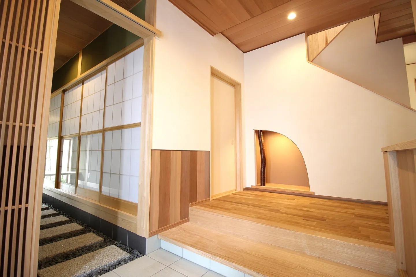 空間を楽しむ木の家🏡