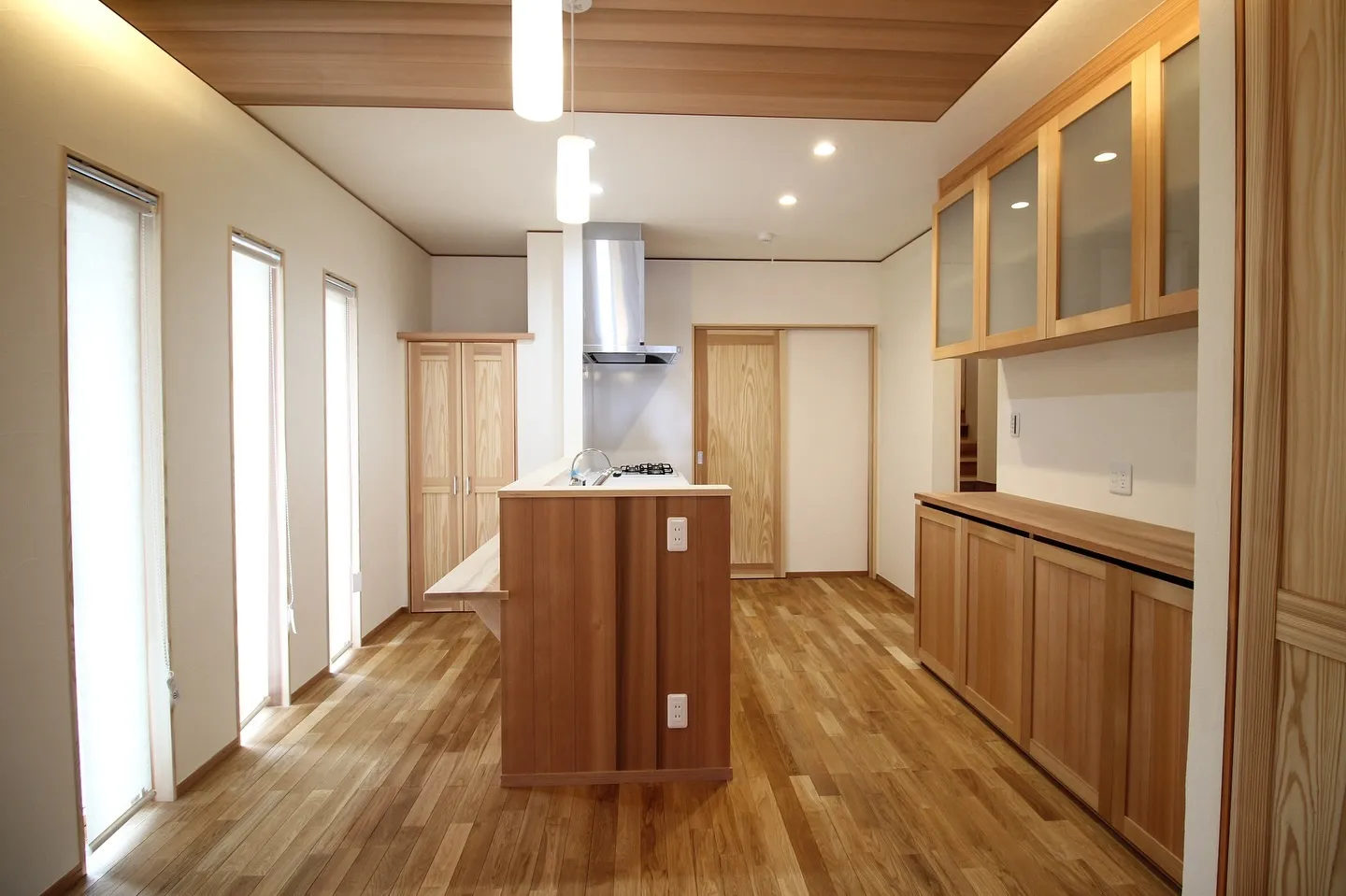 空間を楽しむ木の家🏡